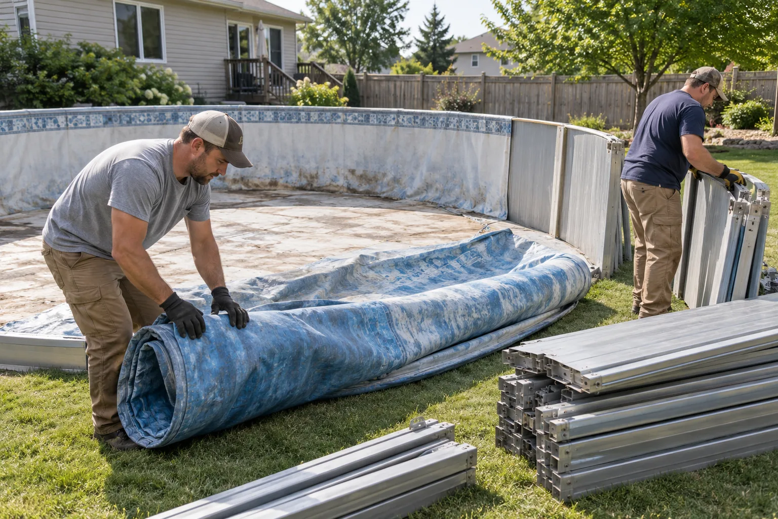 Hot Tub vs. Above-Ground Pool Removal: What Changes?